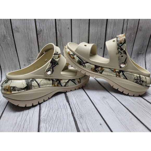 Crocs X RealTree Edge Colors Camo Limited Edition Mega Crush Sandal Men\'s 13 main image 10
